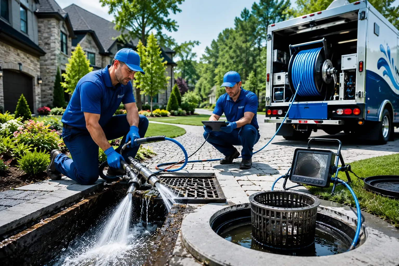 Local outdoor drain cleaning professionals in Grindstone, PA