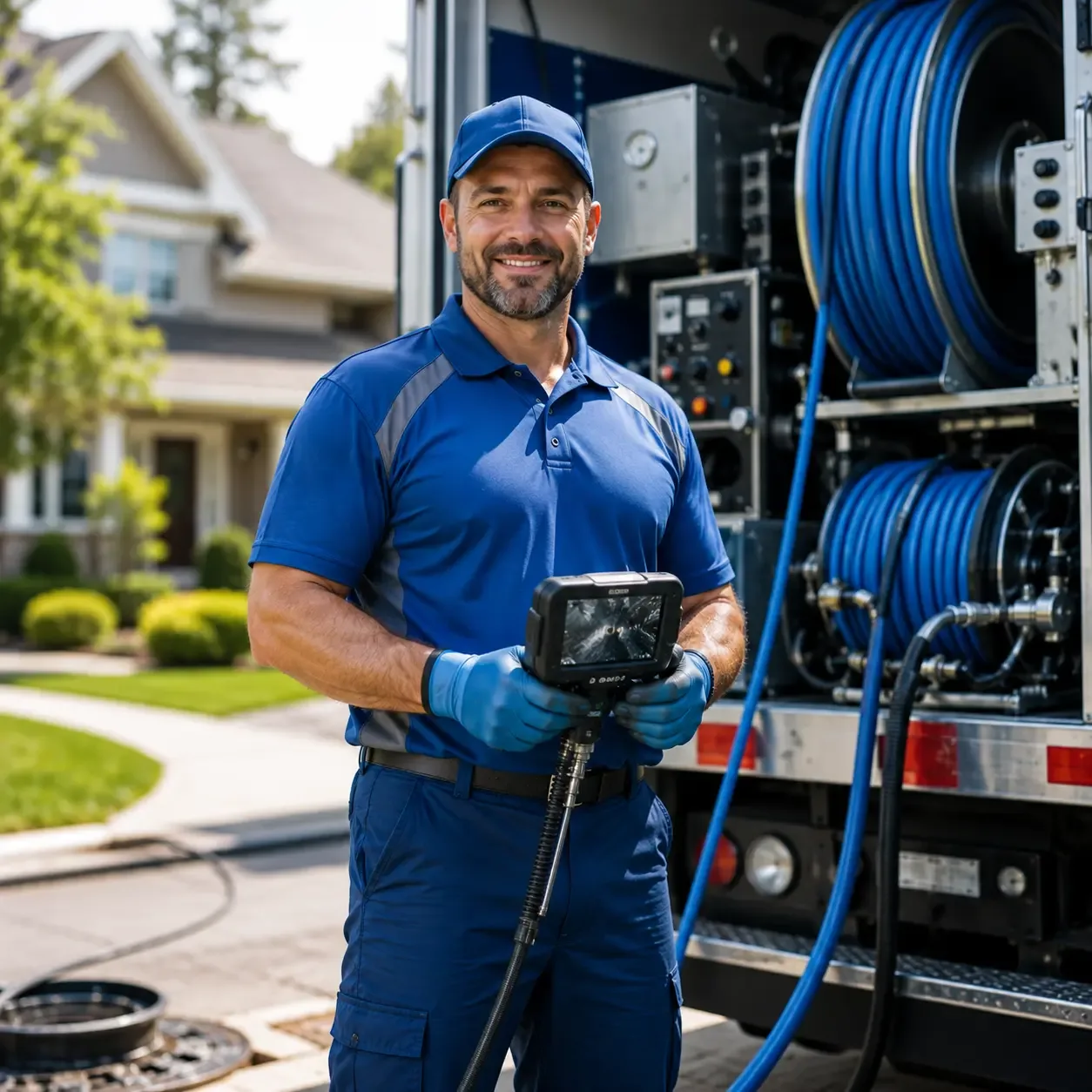 Local outdoor drain cleaning specialists in Grindstone, PA